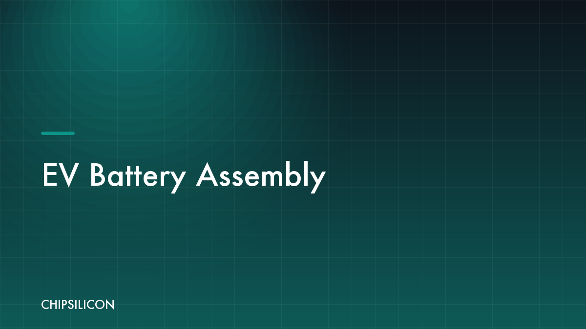 EV Battery Assembly