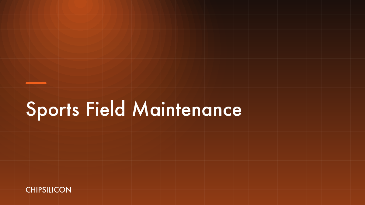 Sports Field Maintenance