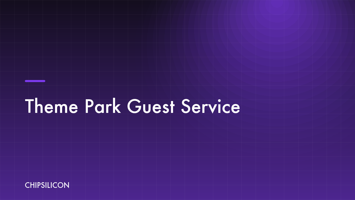 Theme Park Guest Service