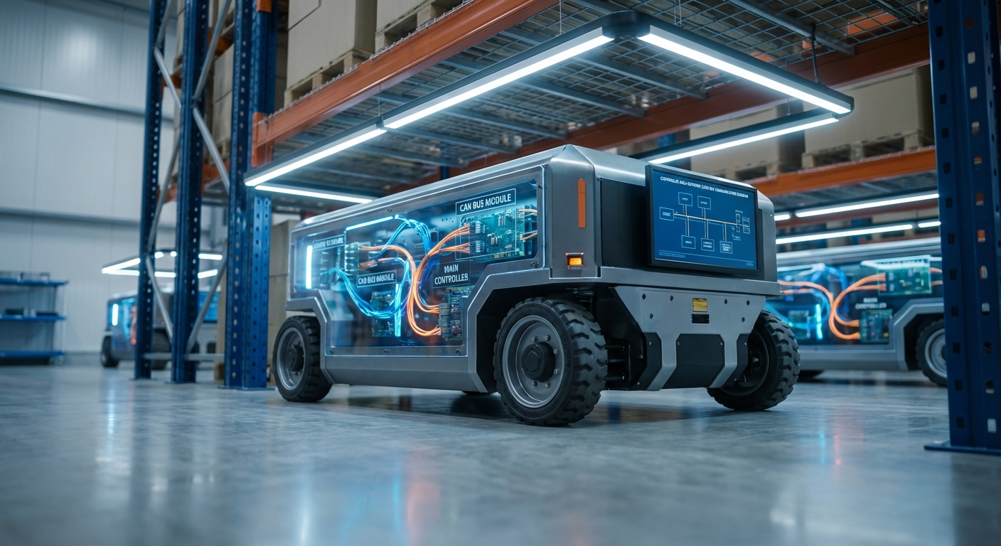 Controller Area Network (Can) Bus In Robots