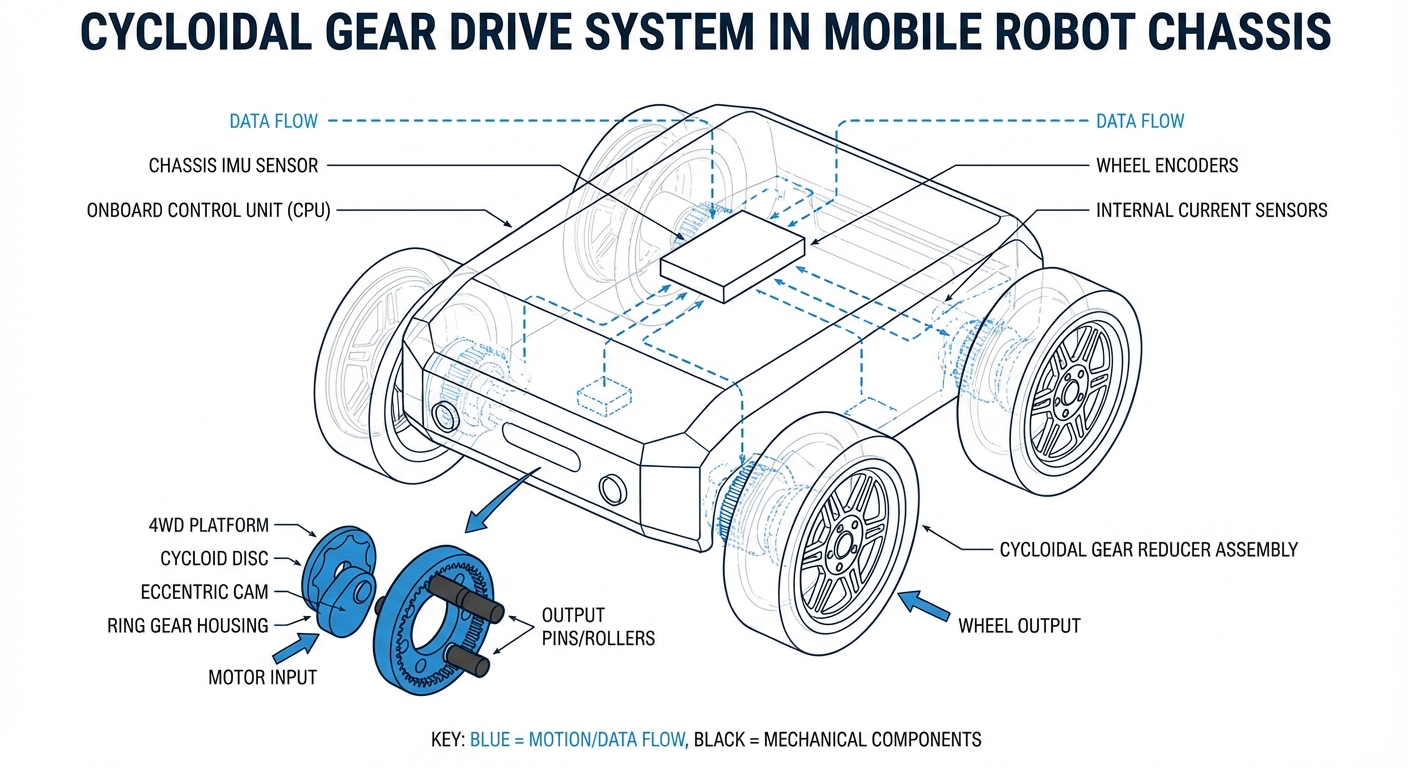 Technical Diagram of Cycloidal Motion