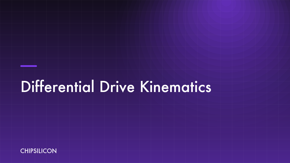 Differential Drive Kinematics