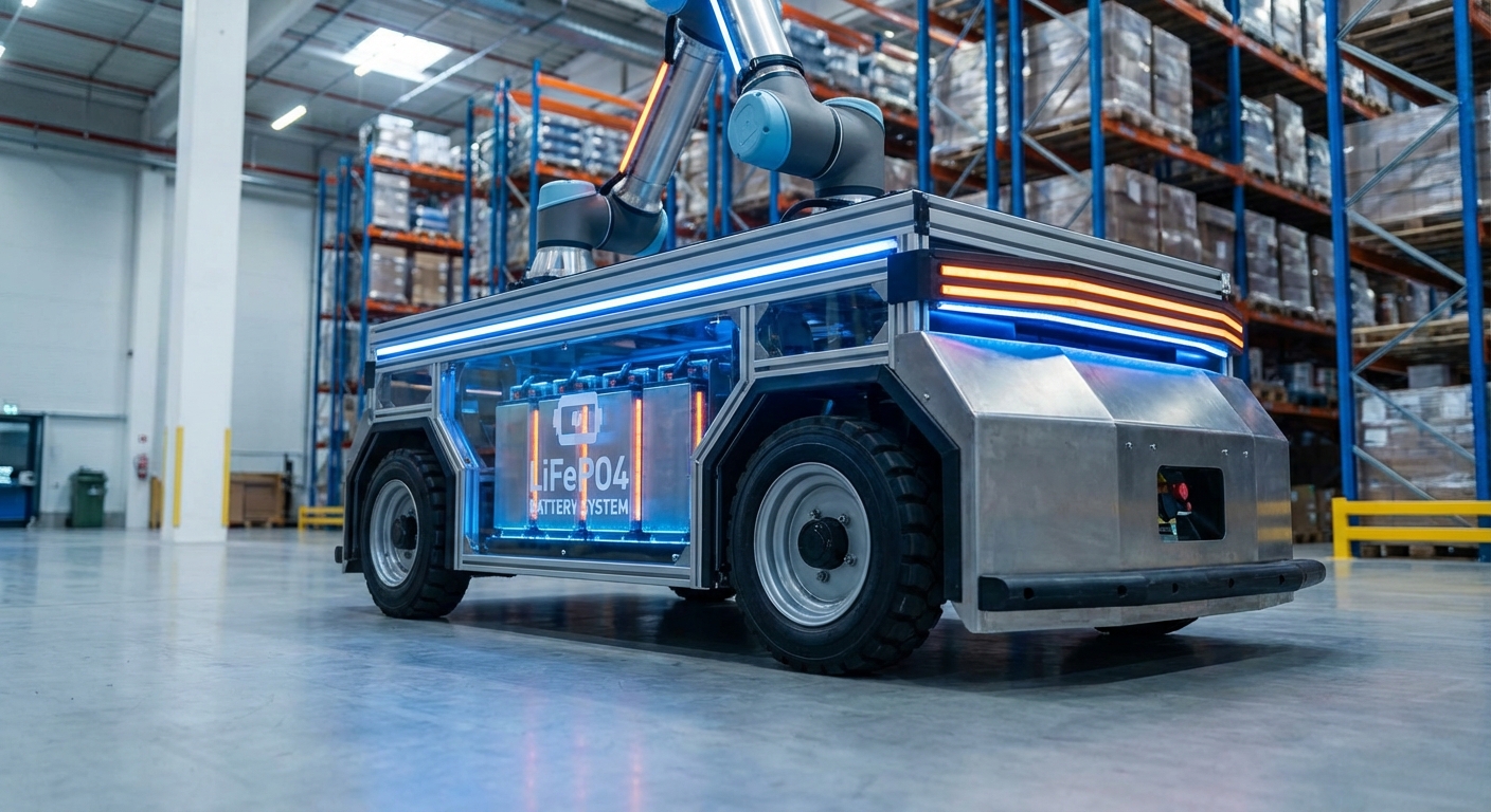 Lifepo4 Batteries In Robots