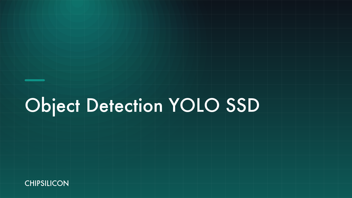 Object Detection (YOLO/SSD)