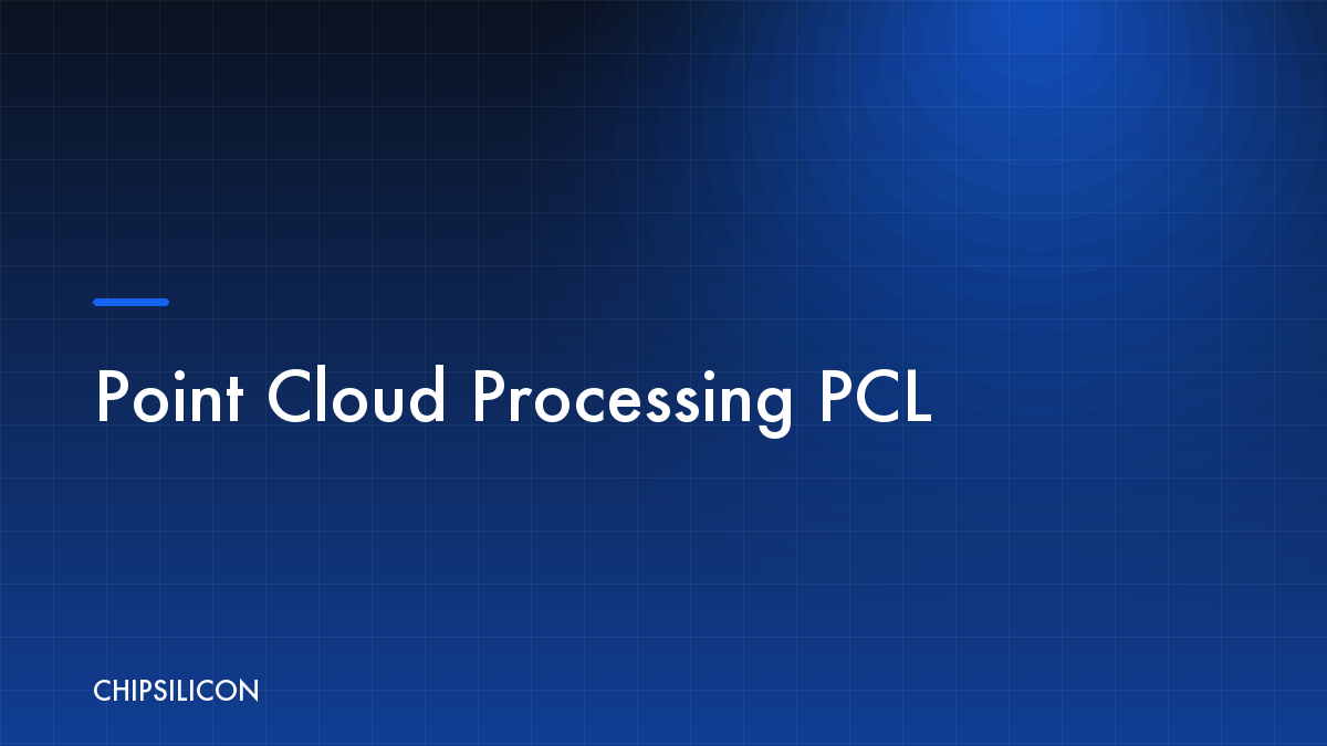 Point Cloud Processing (PCL)
