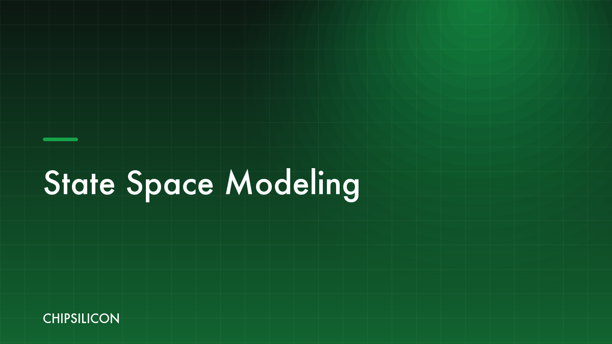 State Space Modeling