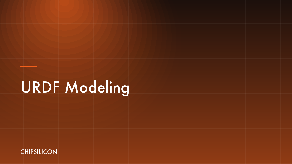 URDF Modeling