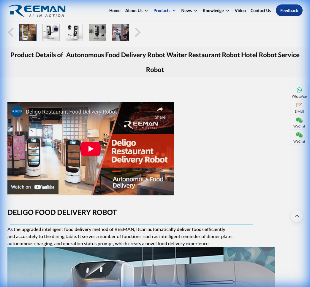 DELIGO Food Delivery Robot