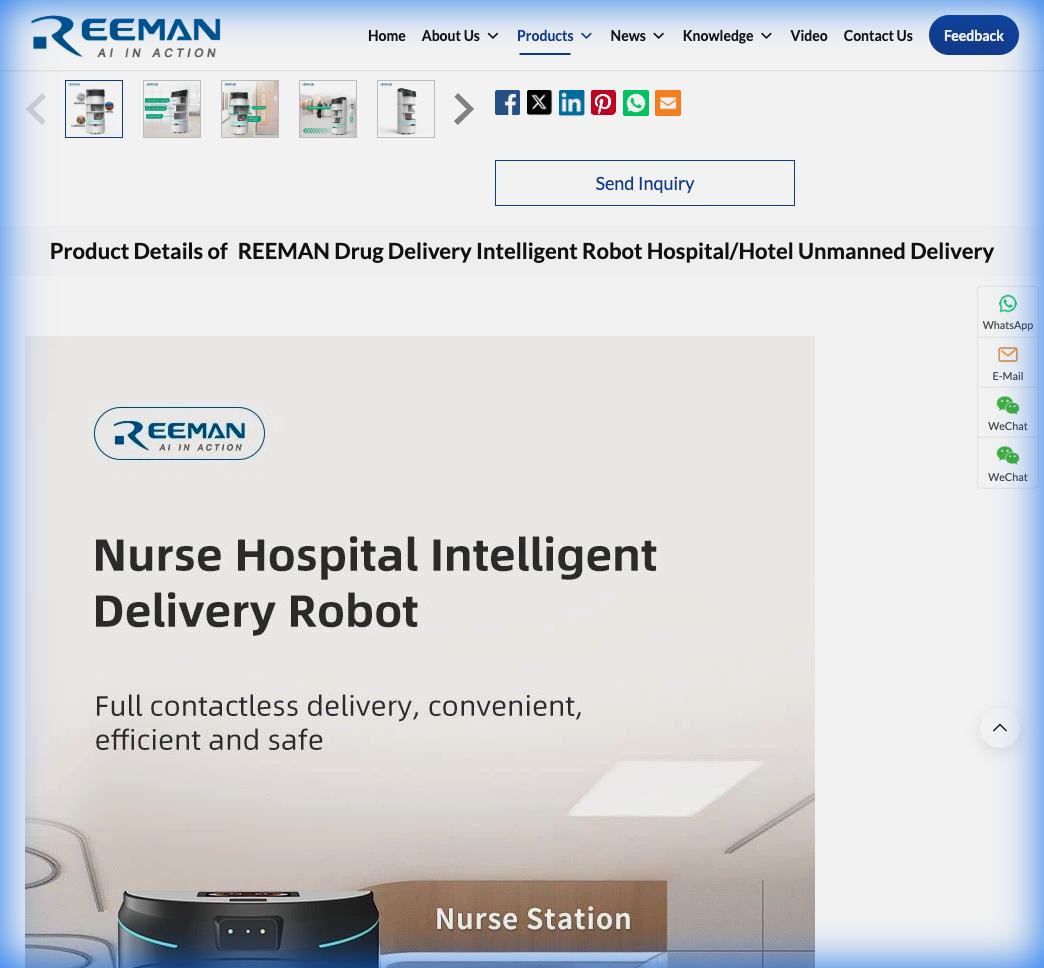 Drug Delivery Intelligent Robot